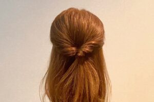 ヘアアレンジ くるりんぱ